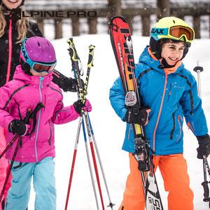 Chaqueta de esquí Alpine PRO para niñas, membrana transpirable impermeable profesional, <span class=keywords><strong>ropa</strong></span> de nieve para niños, <span class=keywords><strong>ropa</strong></span> de invierno para exteriores - Product Image 5