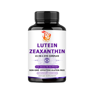 Complément Alimentaire en Capsules pour la Santé Oculaire : Lutéine, Zéaxanthine, Poudre de Feuilles de Chou Frisé et Poudre de Feuilles d'Épinard (Marque Blanche) - Product Image 1