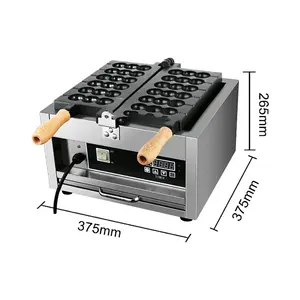 220V110V Baking Equipment Lollipop Lolly Sticks Baker Maker Professional Electric Commercial Industrial Ball Waffle Machine