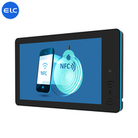 Tablette tactile LED murale de haute qualité avec écran tactile, Wi-Fi, RJ45, POE, NFC, RFID pour les salles de réunion professionnelles