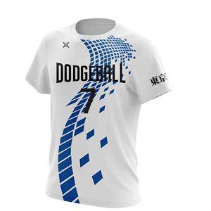 Vêtements de Dodgeball Personnalisés OEM, Impression par Sublimation, Tissu Anti-Transpiration, <span class=keywords><strong>Maillot</strong></span> des Dodgers de <span class=keywords><strong>Brooklyn</strong></span>, Remise sur Quantité - Product Image 3