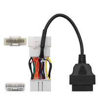 Doble cabezal automotriz 26 26 pines a OBD2 16 pines 16 pines línea de diagnóstico coche OBD Splitter Cable adaptador para Tesla Modelo 3 Y Model3