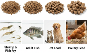 Machine d'alimentation flottante pour poissons série DGP, sans chaudière, extrudeuse d'aliments pour crevettes et tilapias, granulateur d'aliments pour animaux domestiques et volailles - Product Image 3