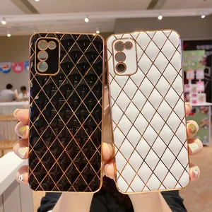 2022 For samsung galaxy s 22 ultra phone case Soft TPU Phone Case Electroplated Shockproof Cover For Galaxy S21+