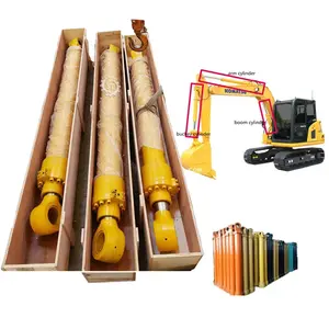 זרוע בום דלי מקל מחפר מיני גליל הידראולי עבור komatsu וולוו קובלקו חתול hitachi doosan היונדאי - Product Image 1