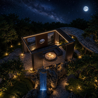 Pergola moderne de luxe en aluminium thermolaqué pour extérieur, toit électrique réglable, à rupture de pont thermique, écologique, pour piscine estivale