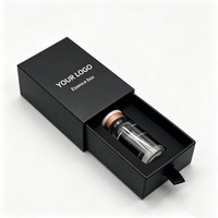 Emballage de luxe pour flacons de 2 ml et 3 ml, boîte à languette pour étiquette, emballage pour suppléments de peptides, boîtes tiroir en papier pour flacons de peptides avec insert
