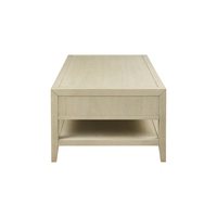 Table basse en bois massif minimaliste moderne pour salon, hôtel et appartement, design luxueux, facile à nettoyer, garantie de 2 ans