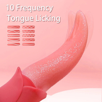 Vibrateur Lèche-Langue Doux Marque TMM, Stimulateur Clitoridien Point G, Jouet Sexuel Adulte Puissant à Mouvement Oscillant pour Femme - Vente en Gros