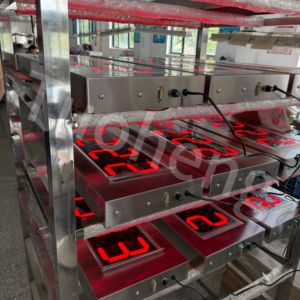 CX-3 3 इंच का बड़ा इलेक्ट्रॉनिक ट्रक स्केल लाल एलईडी रिमोट रेडीआउट डिस्प्ले वजन प्रणाली 1 वर्ष की वारंटी-10 + 40 ऑपरेटिंग ओम - Product Image 5