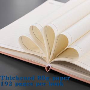 Carnet <span class=keywords><strong>de</strong></span> notes ligné A5 - 192 pages numérotées pour <span class=keywords><strong>le</strong></span> travail, l'école <span class=keywords><strong>et</strong></span> l'écriture - Papier premium 100 GSM sans acide - Product Image 4