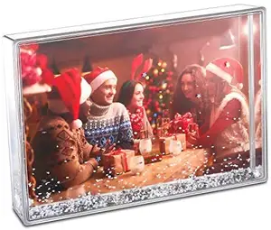 Glitter Photo Frames Friend Picture Frame Liquid Frames, Mount for 4X6 Inch  (10X
