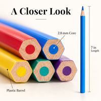 Kit de Dessin et Peinture Professionnel pour Artistes – Crayons de Couleur Personnalisables en Gros LT73415