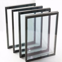 Unité de verre isolée 8mm + 12A + 8mm clair/teinté/réfléchissant/trempé/laminé/argon/Low-E Double verre salle de bain extérieur creux