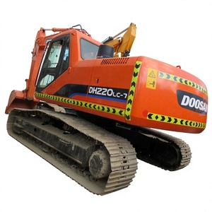 Excavatrice sur chenilles d'occasion Doosan DH220LC, moteur et pompe coréens, garantie 3 ans, haute efficacité, pour vidéo - Product Image 1