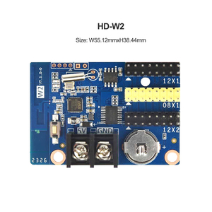 Hot bán kiểm soát thẻ HD-W2 HD-W3A HD-W04 4 * hub12 cửa biển hiệu LED hiển thị màu duy nhất và hai màu ceceiving thẻ. - Product Image 1