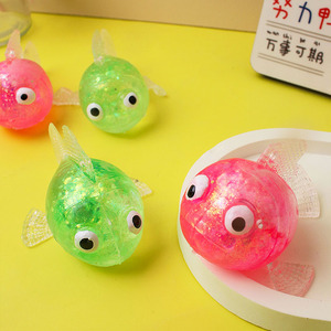 Novelty Kids' Anti-Stress Squeeze <b>Fish</b> Wholesale <b>Toy</b> with Maltose for Years Soft TPR Stress Relief Unisex Ages - Product Image 6