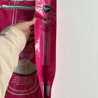 Sachet alimentaire personnalisé imprimé avec fermeture éclair coulissante, résistant à l'humidité, en PET laminé VMPET PE, à fond carré, type stand-up