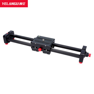 YELANGU CameraSlider 50 cm en alliage d'aluminium à commande manuelle pour suivi vidéo et photographie DSLR - Product Image 2