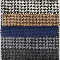 50% laine 500 g/m Melton tissu pied-de-poule approvisionnement d'usine pour hommes et femmes manteaux chapeaux gants en Stock