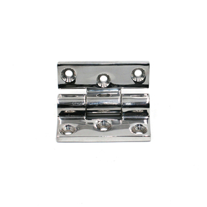 Charnières carrées de bateau en acier inoxydable T316 Quincaillerie <span class=keywords><strong>marine</strong></span> <span class=keywords><strong>Charnière</strong></span> de pont à six trous 60x60mm 75x75mm <span class=keywords><strong>Charnière</strong></span> de coulée pour yacht - Product Image 2