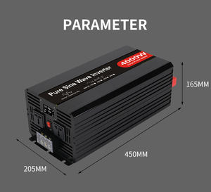 4000W <span class=keywords><strong>12V</strong></span> à 240V 24V à 230V 4KW 24v Onduleur Onde Sinusoïdale Pure 4000w 110V 120V <span class=keywords><strong>Convertisseur</strong></span> de Puissance pour Maison RV <span class=keywords><strong>Bateau</strong></span> - Product Image 2