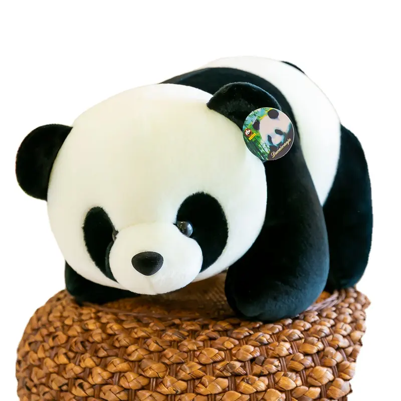 Fabrik hochwertige 25 cm weiche gefüllte Pandas Teddybär Tierweiche Puppenspielzeug Panda-Spielzeug Kinderspielzeug china molliges Bär