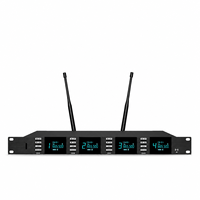 Système de microphone sans fil multifonction U-8700 avec micros portatifs, cravate et de conférence