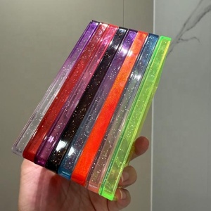 Étui de protection PSA pour cartes gradées, en TPU pailleté couleur dégradée, 35pt, avec plaque acrylique transparente, protection antichoc pour PSA Slab - Product Image 6