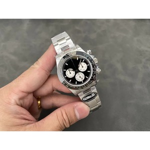 Montre mécanique Drioshipping avec bracelet en acier, mouvement 4132MAX, fond ajouré, fonction jour, bracelet en acier inoxydable, verre en alliage - Product Image 4