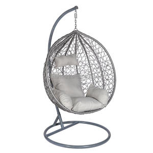 Silla Colgante de Ratán Moderna de Alta Calidad para Jardín, con Soporte Metálico para Exteriores - Product Image 2