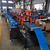 Étagères de stockage légères du Mexique, gondoles de présentation pour la vente au détail, rayonnages de supermarché, machine de profilage à rouleaux pour panneaux arrière à largeur réglable