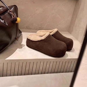 <span class=keywords><strong>Zapatillas</strong></span> de Suela Gruesa Cálidas y Afelpadas, <span class=keywords><strong>Zapatillas</strong></span> de Felpa con Suela Gruesa - Product Image 4