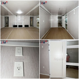 Casa Contenedor de Acero Prefabricada de Lujo de 20-40 pies, Expandible, Dos Dormitorios, 1 Baño, Hotel Plegable para <span class=keywords><strong>Venta</strong></span> de Edificios de <span class=keywords><strong>Oficinas</strong></span> - Product Image 4