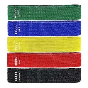 Achetez 5 tailles de mini bandes de résistance en latex imprimées sur mesure avec boucles élastiques pour la gym, le fitness et l'exercice, marque privée - Product Image 5
