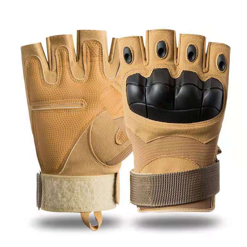 High quality outdoor sport half finger army military tactical gloves