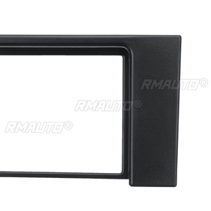 Marco adaptador de panel de radio estéreo para coche 1 DIN para AUDI A4 B6 2000-2006, embellecedor interior de coche - Product Image 5