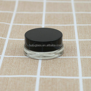 Frascos concentrados de 1 gramo, 3ml, 5ml, 7ml, frascos de vidrio grueso de perfil bajo, recipientes <span class=keywords><strong>con</strong></span> tapas de aluminio y metal - Product Image 6