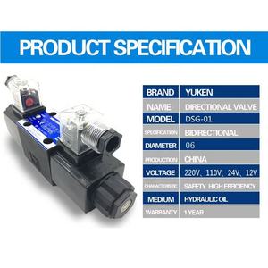 Penjualan Panas <span class=keywords><strong>Rexroth</strong></span> 4we Yuken Dsg-01-3c2 Cetop 3 NG6 NFPA-D03 Katup Kontrol Arah <span class=keywords><strong>Solenoid</strong></span> Hidrolik - Product Image 2