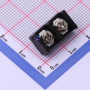 KFD-7.62-2P Barrier Terminal Block P=7.62mm Connector - Product Image 1