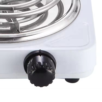 Mini cuisinière électrique domestique 1000W à brûleur unique, four électrique de cuisine pour faire bouillir du thé