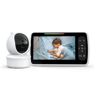 Nhà Máy 5.0 inch màn hình bé với máy ảnh video vú em HD an ninh tầm nhìn ban đêm nhiệt độ ngủ máy ảnh âm thanh bé màn hình - Product Image 1