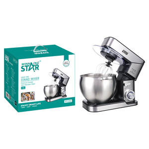 Batidora de pie eléctrica Winningstar de 10L de acero inoxidable, estándar UK/UE, para amasar y batir huevos - Product Image 1