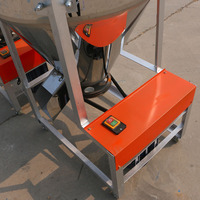 Nouvelle machine à mélanger les aliments pour animaux verticale avec construction en acier inoxydable pour le mélange de silage et de fourrage à haute capacité