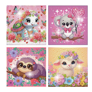 Kit de Pintura de Diamantes 5D de Dibujos Animados 20x20, Bordado de Cristal DIY con Taladro Completo para Niños, Kits Fáciles para Principiantes 2026 - Product Image 1