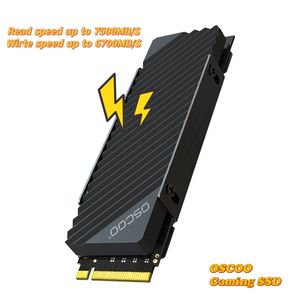 OSCOO M.2 2280 NVMe dahili sabit disk için 512GB/1TB/2TB SSD PCIe PS5 oyun konsolu için & Mini PC bilgisayar aksesuarları M.2 Ssd - Product Image 1
