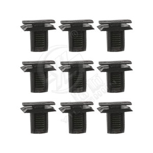 Xinyida Universal Car Door Panel Clip D1232 Black Interior <b>Trim</b> Fastener For Bumper Fender <b>Wheel</b> Arch Repair Replacement - Product Image 1