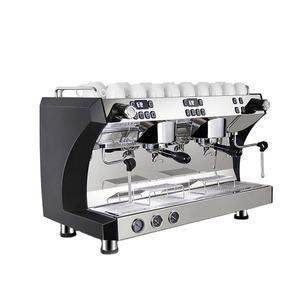 Cafetera Espresso Profesional Italiana de 2 Grupos, Máquina Comercial de Café en Grano de Acero Inoxidable - Product Image 1