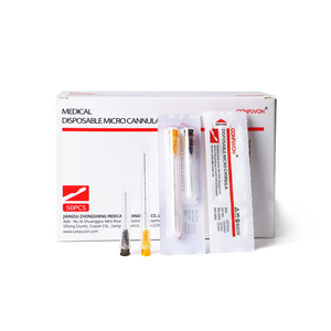 Microcânula CONPUVON 23G 50mm EOS, Desinfetante, Sem Látex, Certificado CE, Consumíveis Médicos para Procedimentos Estéticos Precisos - Product Image 1