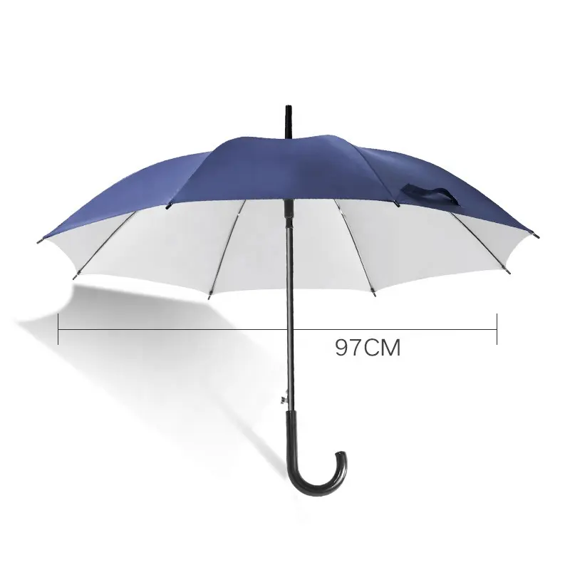 Paraguas de golf de regalo de lluvia a prueba de viento grande UV modelo nuevo personalizado de fábrica de China con impresión de logotipo para promoción